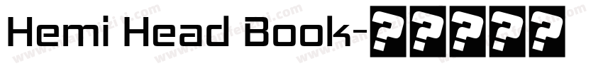 Hemi Head Book字体转换